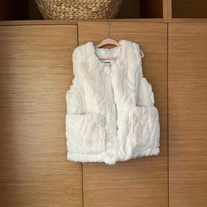 Zara Faux Fur Vest